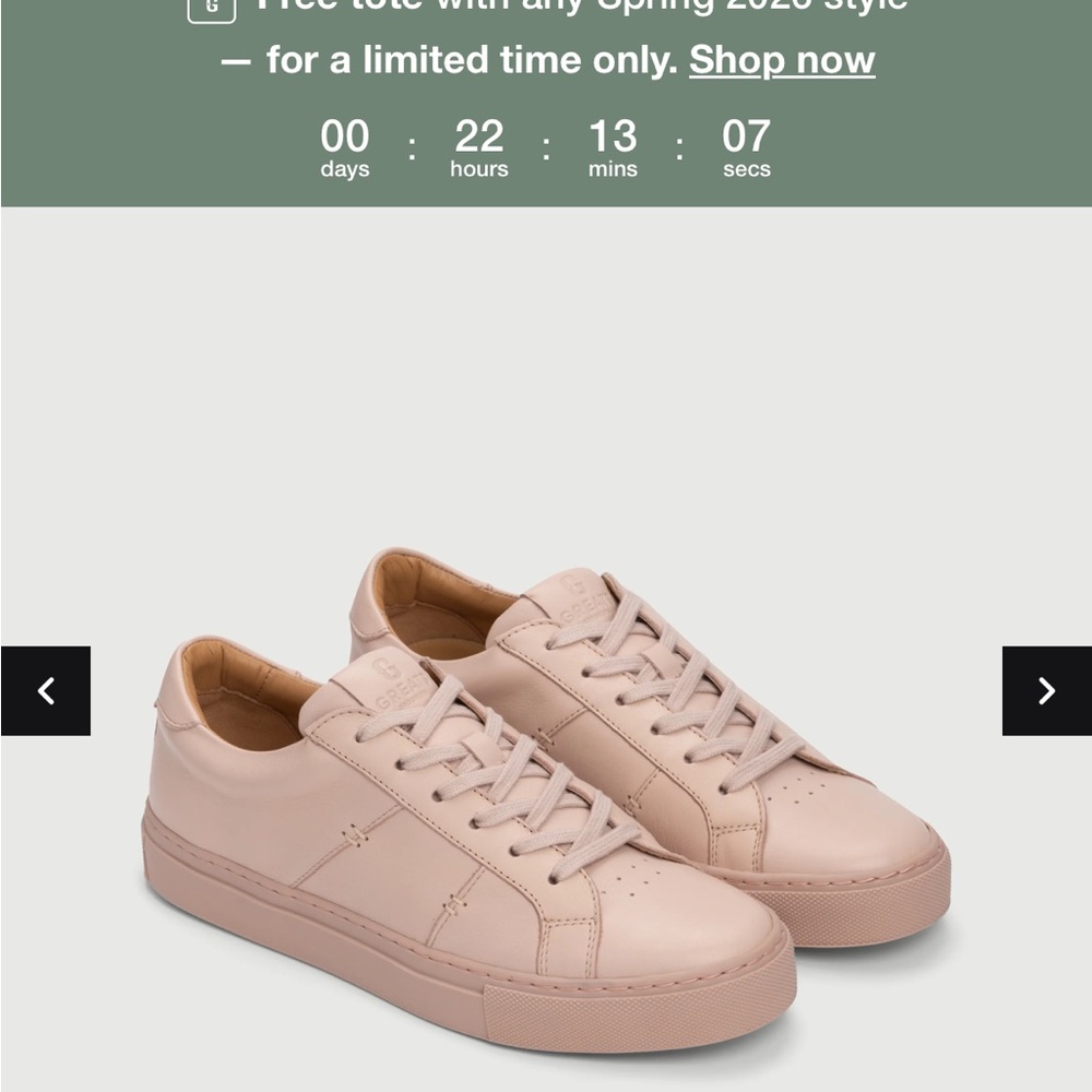 GREATS Leather Sneakers